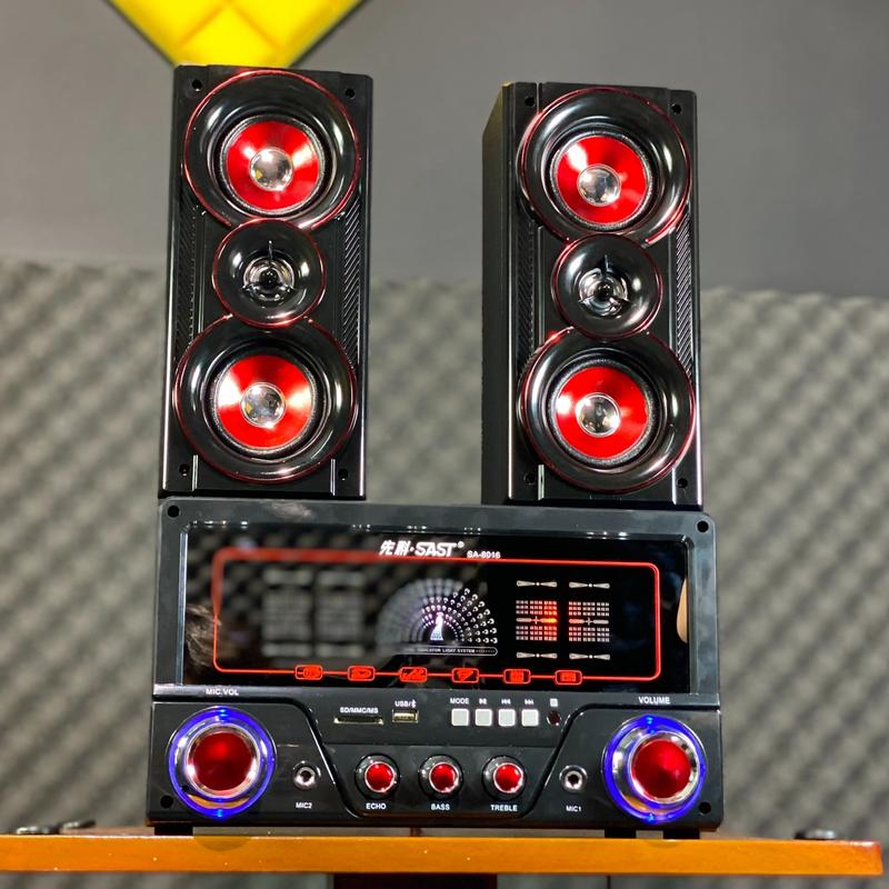  Loa Vi Tính Blueooth SA8016 Nghe Nhạc Âm Thanh Hay  Bass Căng Đánh Chắc Thiết Kế Độc Đáo Có 2 Cổng Mic Hỗ Trợ Hát Karaoke Chỉnh Được Bass  Treble Chép  Echo Loa Vi Tính  Máy Tính  Kệ Sách Để Bàn 