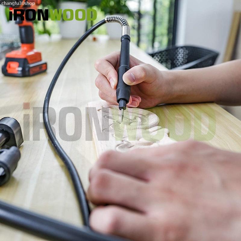 Product Introduction of จัดส่งเฉพาะจุด iRon Wood สายอ่อน สำหรับเจียรสายอ่อน เครื่องแกะสลัก แกนจับ 3 mm  ยาว 100 cm สำหนับงานแกะสลัก ใช้งานกับสว่านได้ 15