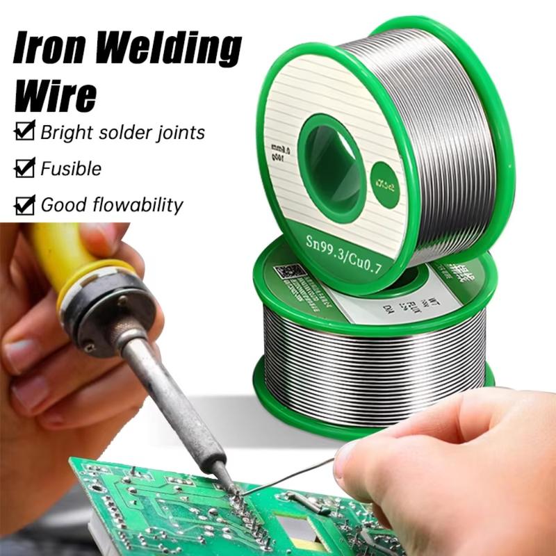 Lead-Free Solder Wire Sn99.3 Cu0.7 – 0.8mm Diameter, 63/37 Rosin Core For Electronics – 4oz By Frentaly