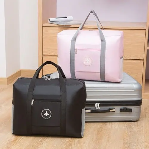 [HAPPY FLIGHT] Foldable Travel Bag / Tas Pendamping Koper Kapasitas Besar 3