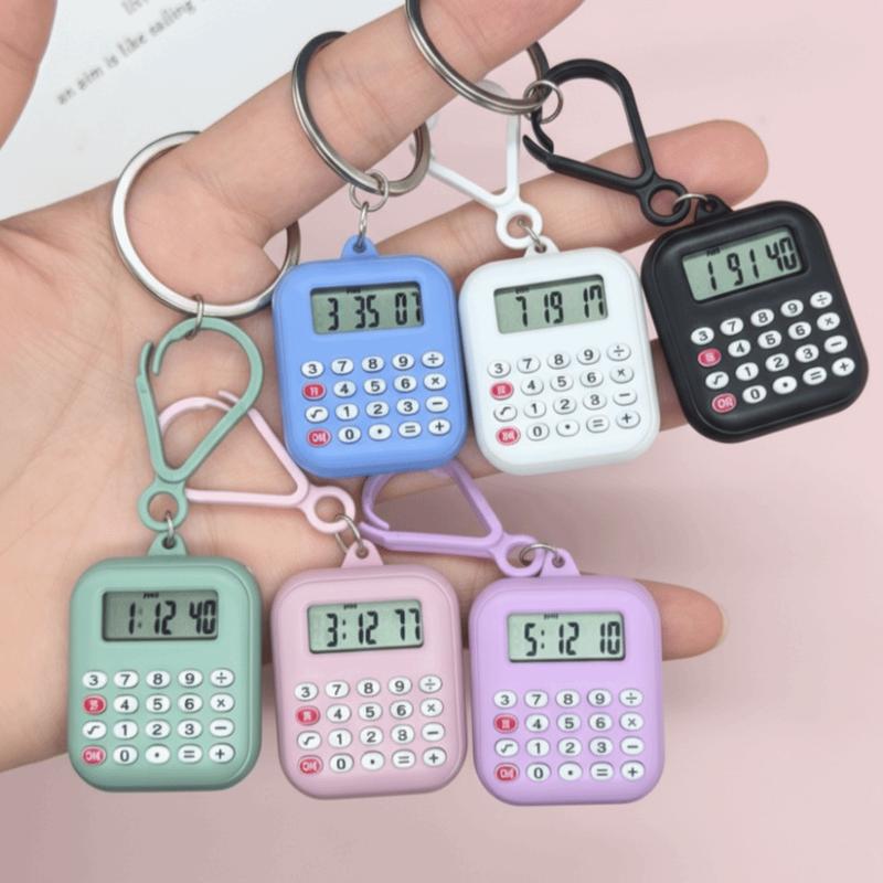 QB Computer Sáng tạo Đa chức năng Máy tính mini Di động Hiển thị 8 chữ số Máy…