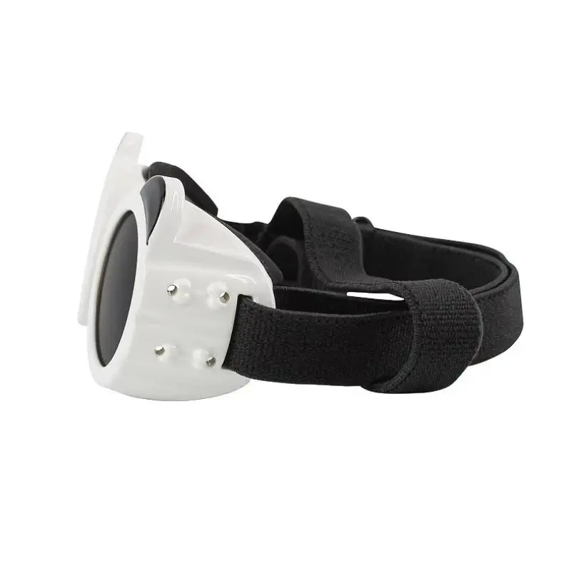 Pet Goggles, 1 Box UV Protection Adjustable Straps Dog Goggles, Windproof Motorcycle Dog Goggles, Pet Supplies for Outdoor Activities 8