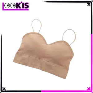 LOOKIS (Bisa COD) Bra Wanita 6592 Bh Crop Top Ala Korea Pakaian Dalam Wanita Bra Fashion Tali Kecil Cup Import