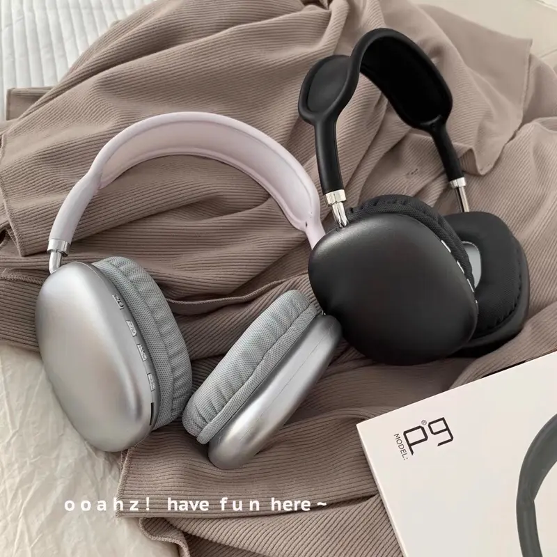 Tai nghe chụp tai,Headphone Bluetooth Chống Ồn, P9 AIR MAX Earphone 1