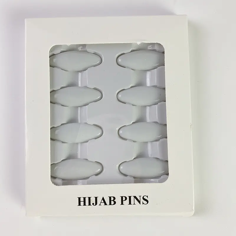 Ghim Khăn Trùm Đầu, Đóng Hộp, Khóa Nhựa, Gói Thẻ Khóa Khăn Quàng Lụa Xuất Khẩu, Ghim Đầy Màu Sắc, Phụ Kiện Kẹo, Trâm Cài Thời Trang