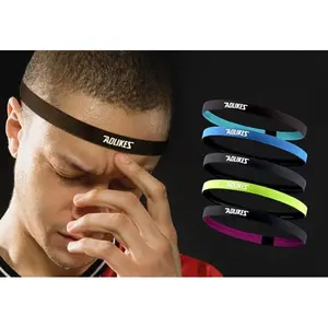 AOLIKES 2101 Headband Hairband Sport Head band Bandana Pengikat Kepala Bandana Mini Yoga Running Gym Outdoor