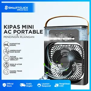 Kipas Angin AC Mini Turbo Air Cooler Pendingin Udara Ringkas dan Praktis