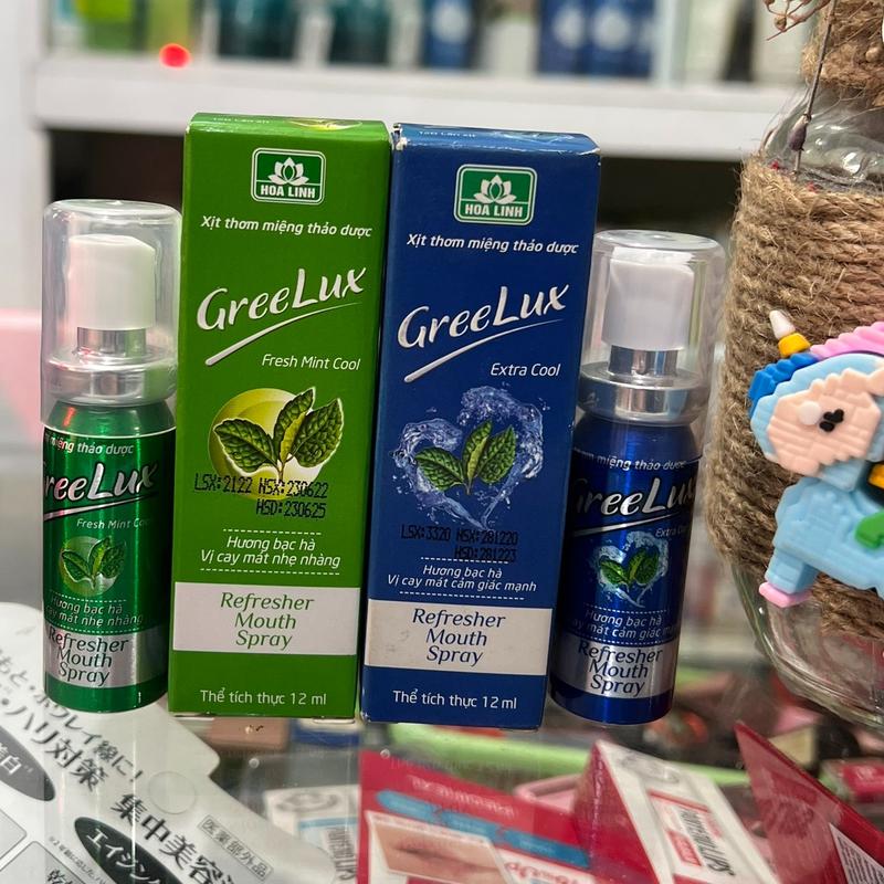 Xịt thơm miệng thảo dược Greelux 12ml
