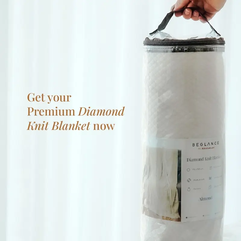 Kintakun Beglance - Selimut Diamond Knit Blanket Premium Terlaris 7