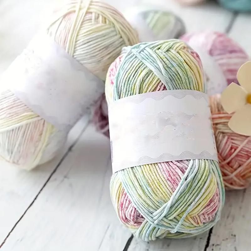 Product Introduction of 40g/roll Duan Dyed Acrylic Wool Yarn DIY Woven Knitting Sweater Sock Scarf Colorful Crochet Yarn Sewing 25