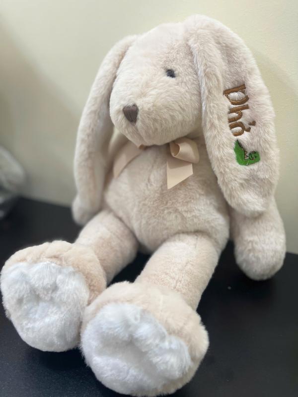 [Thêu Tên] Thỏ Bông lông mềm - Gấu bông gối ôm trẻ em siêu dễ thương gấu  bông gấu  bông Thú Nhồi Bông  Thú Bông gấu  khắc tên