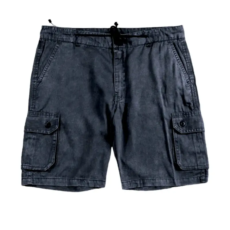 ( BB 85 - 135 kg ) Celana Pendek Cargo Jumbo Pria Dewasa Santai Jeans 3