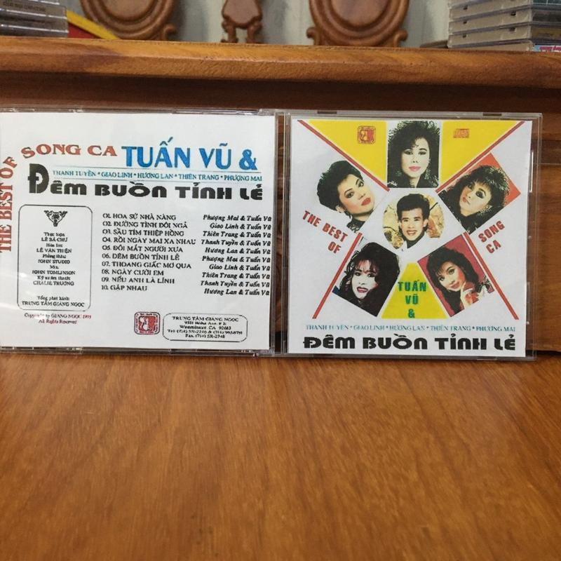 Bộ 2 Đĩa CD The Best of Song Ca Tuấn Vũ 2
