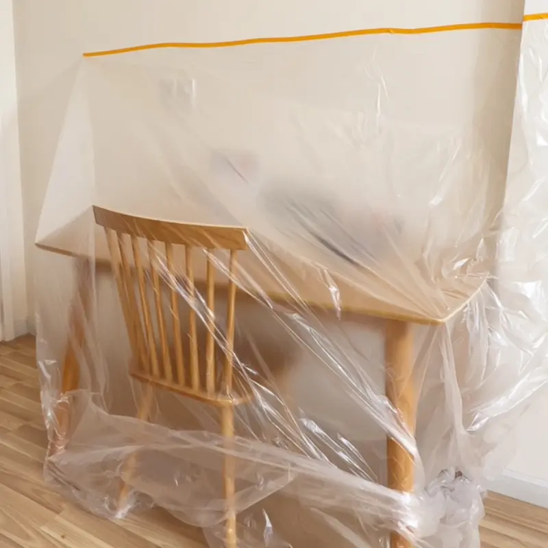 Màng nilon che bụi, băng keo nilon che sơn cho nội thất kích thước siêu bự 3mx20m 2