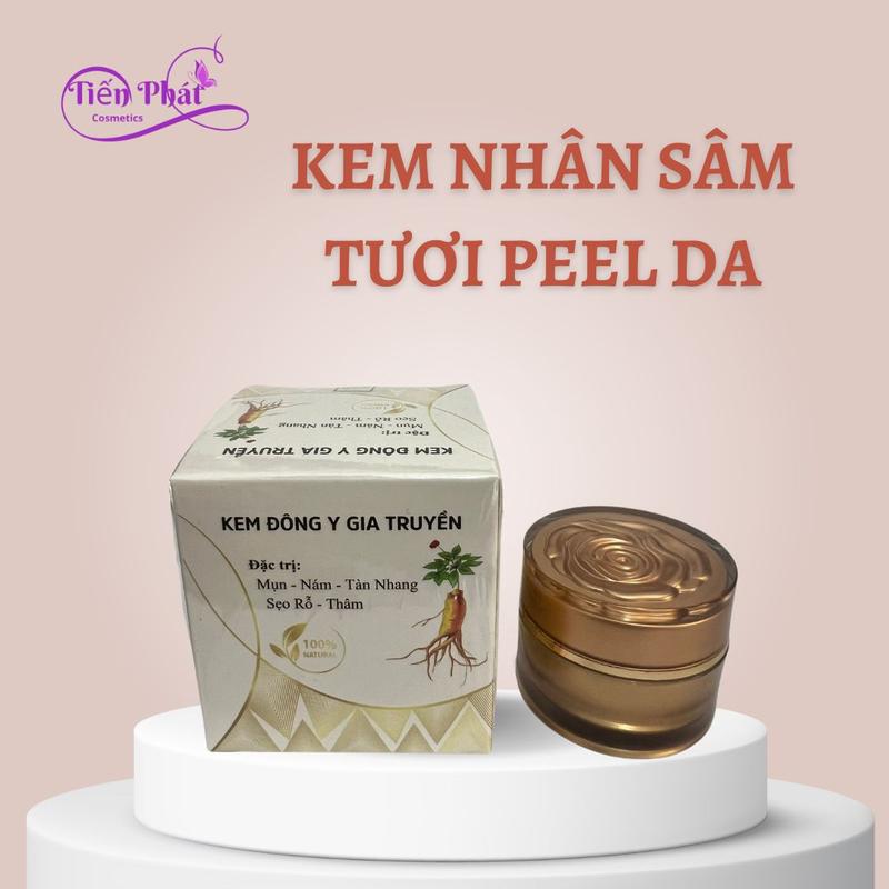 Kem cao sâm lạnh peel da mụn nám mộc thiên phát 4