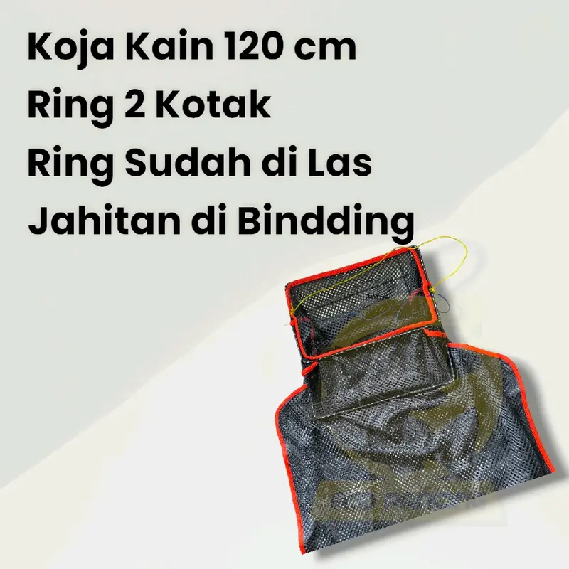Koja / Korang Ikan Bahan Kain 120 cm Ring 2 1