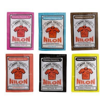 Product Introduction of [PAKET 10 PCS] Pewarna Pakaian Permanen WANTEX NILON Wenter Nylon Cat Pakaian Stationery 11