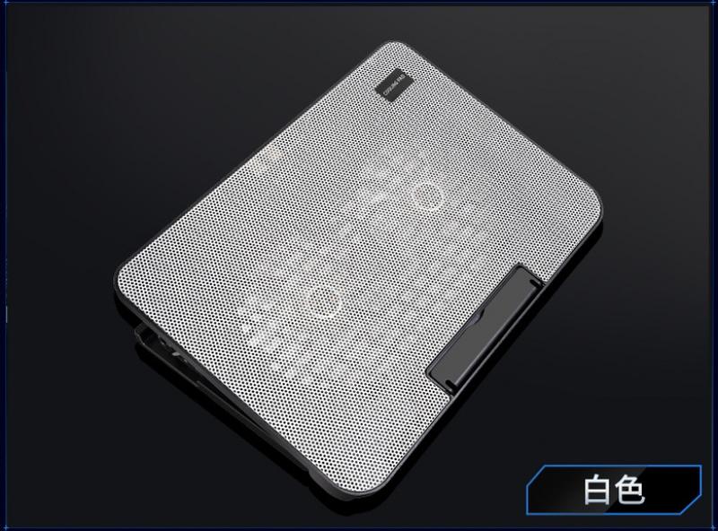 Product Introduction of N99 Notebook Cooling Pad 14-Inch 15.6-Inch Computer Bracket Twin Fan Cooling Cooler Pad 16