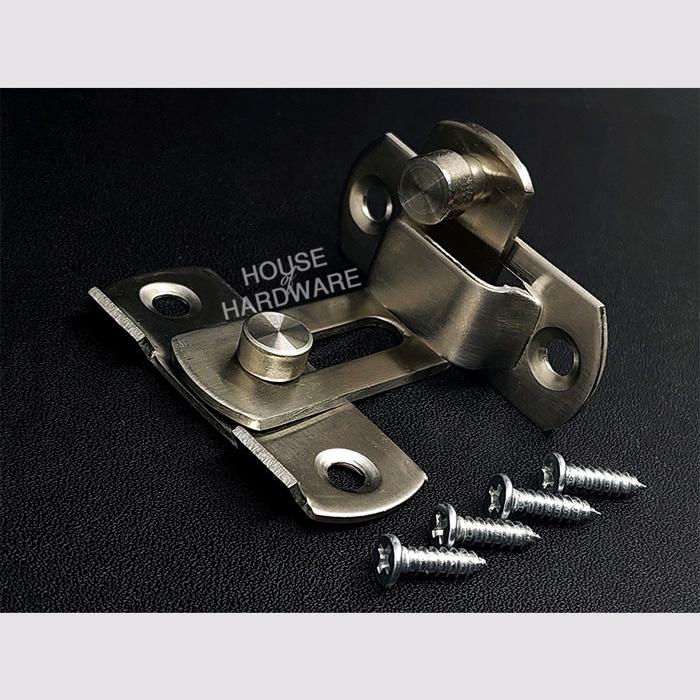 Gambar 1 Pc GRENDEL CANTOL SUDUT STAINLESS STEEL / KAIT KUNCI 'L' PINTU dari House of Hardware Kota Medan Tokopedia