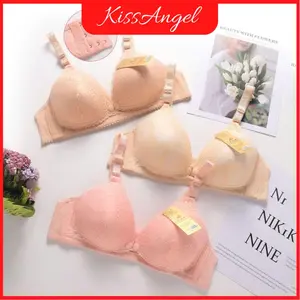Bra Menyusui Motif Bunga BH Menyusui Ibu Hamil Kancing Depan Bisa Dibuka Bra Menyusui Nursing Tanpa Kawat