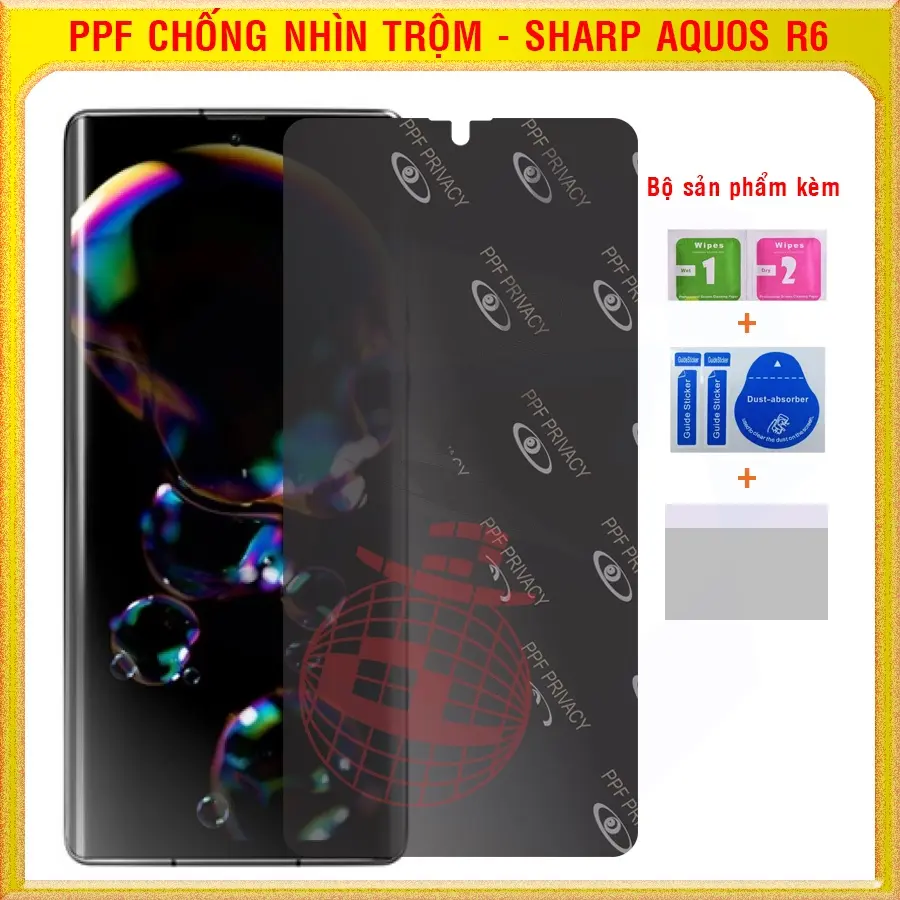 Dán dẻo PPF chống nhìn trộm cho Sharp Aquos R6