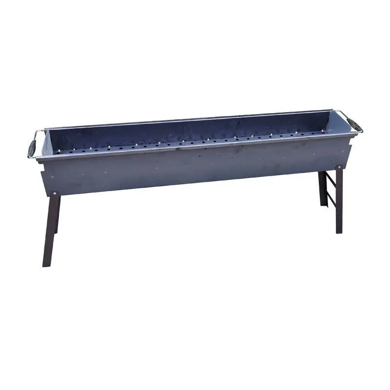 Ori Barbecue Grill Barbecue Rack Folding Portable Barbecue Grill Outdoor Household Thickened Old Barbecue Grill Old Barbecue