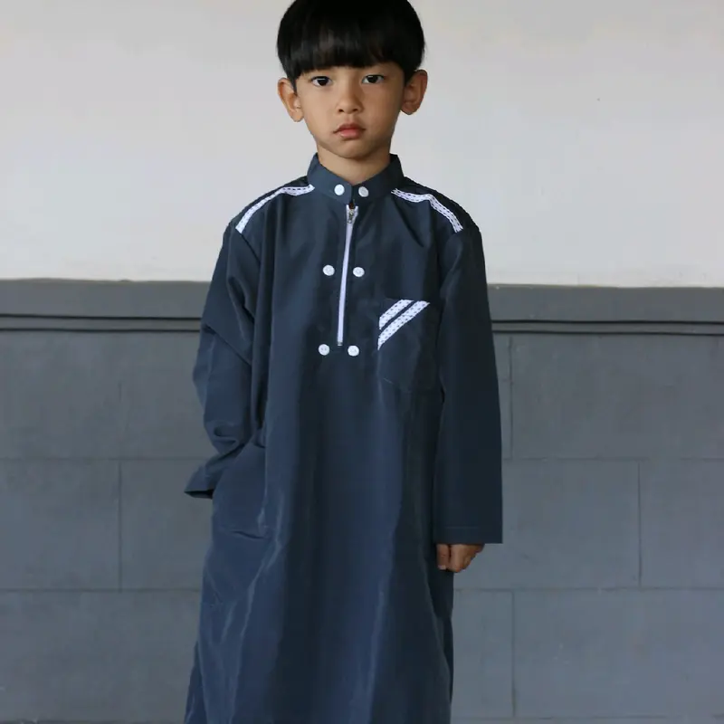jubah gamis anak laki-laki usia 1-14thn Setrip 4
