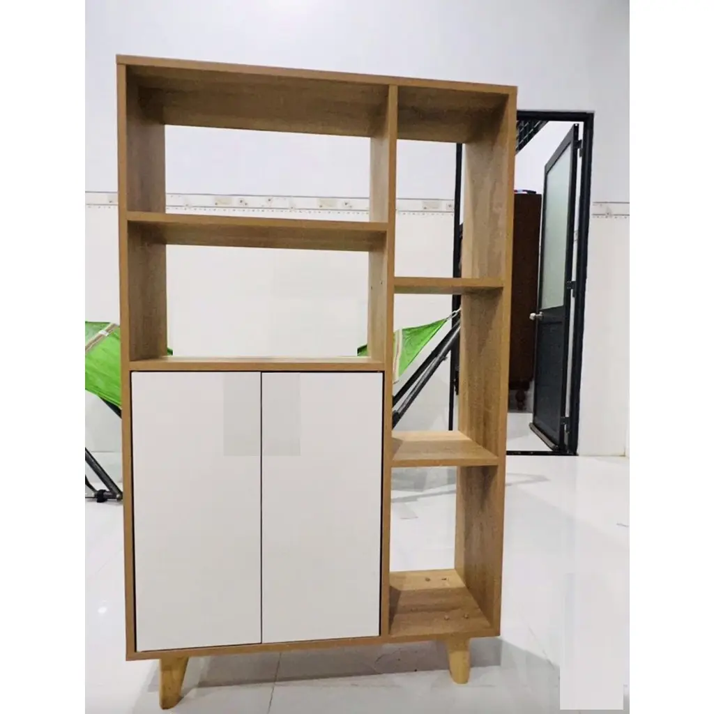 Tủ Sách - Kệ Sách CÓ CHÂN mã A27 để đồ đa ngăn có ảnh thật