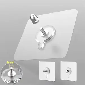 30 Pcs Mix Paku Baut Campur Stiker Multifungsi Hook Tanpa Bor Tembok Tempel Gantungan Rak Foto Bingkai