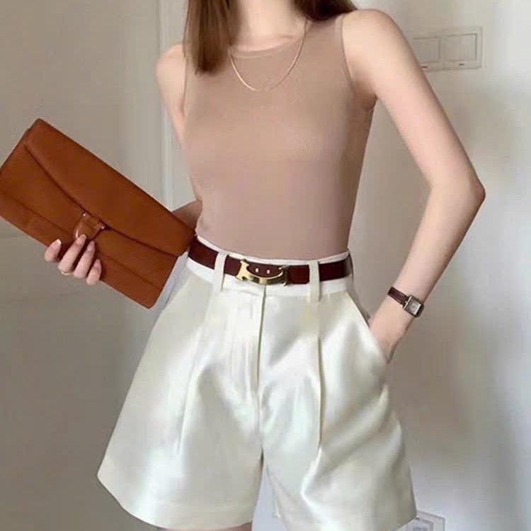  Quần short Tafta nữ thiết kế lưng cao 