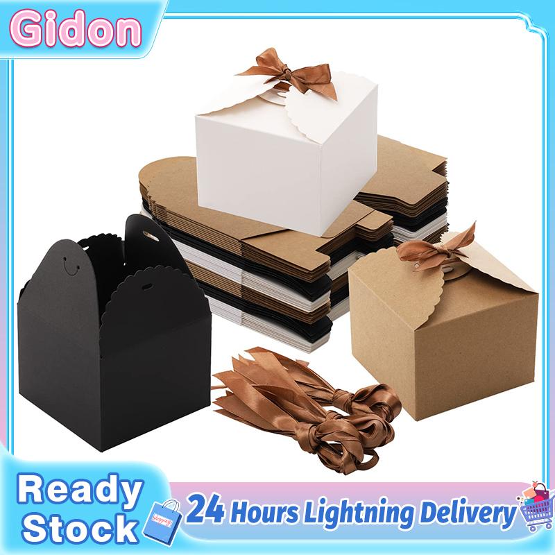 1 Pcs Vintage Retro Kraft Paper Box DIY Wedding Favor Gift Box - TikTok ...