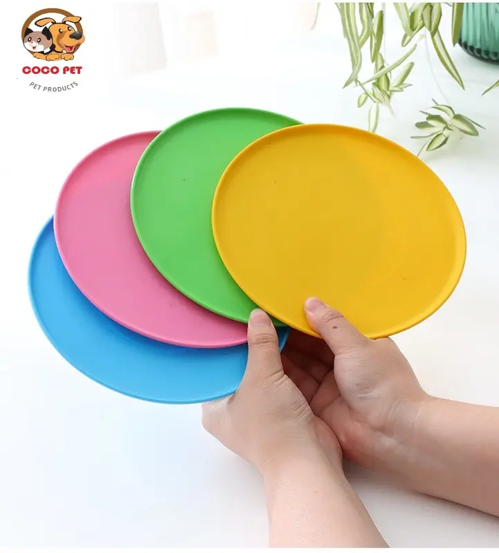 Đồ Chơi Đĩa Bay Nhựa Cho Chó, Đĩa Bay Chuyên Dụng Huấn Luyện Cho Chó 5
