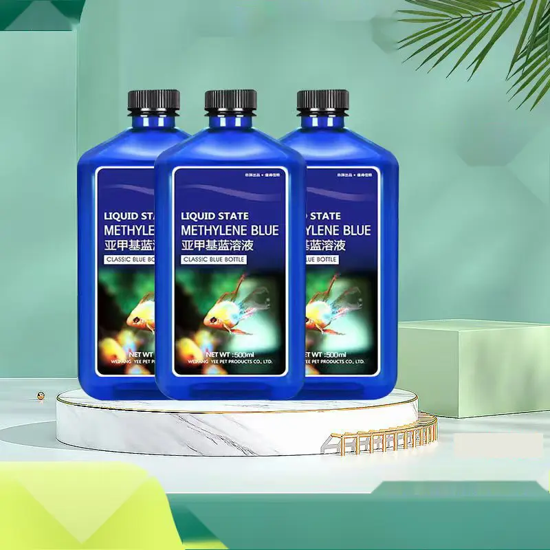 Methylene Blue Koi White Dot Net Disease Fish Rotten Body Water Mildew Sterilization Fish Tank Disinfection Aquarium Maintenance Prevention Solution