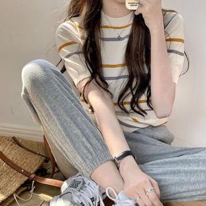 เสื้อชั้นใน สไตล์ใหม่ สำหรับผู้หญิง ทรงสลิมฟิต แขนสั้น เสื้อกระชับสัดส่วน