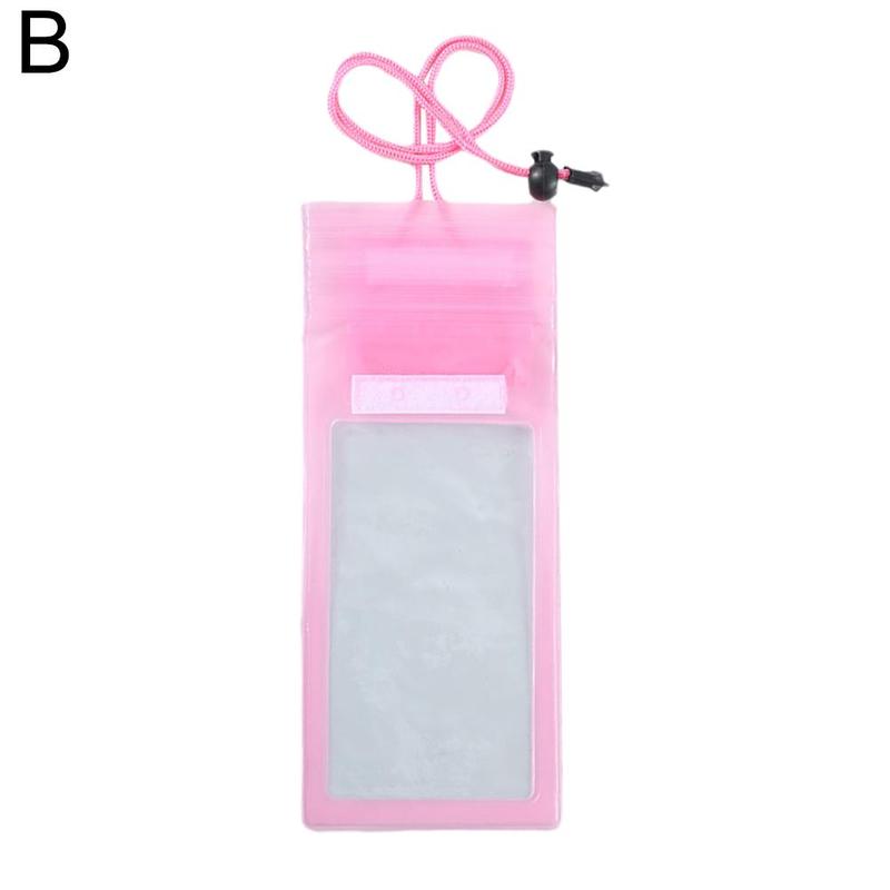 Product Introduction of Transparent Dustproof And Waterproof Bag For Mobile Phones, Touch Screen Swimming And Diving J3F2 38