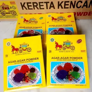 Agar agar Kereta Kencana 1box isi 12 sachet