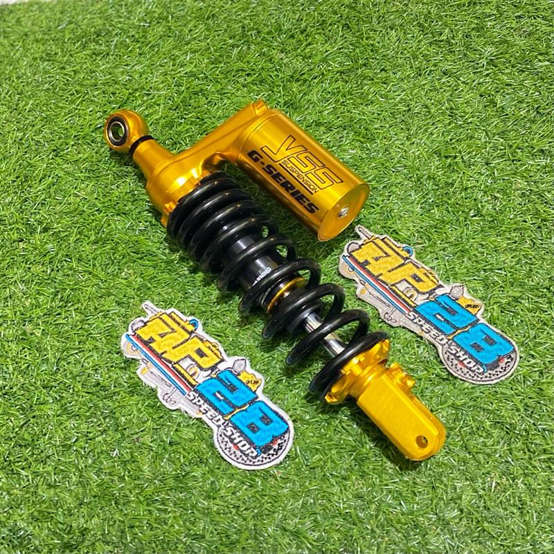G SPORT - 310mm 330mm Shock Tabung Beat Vario Scoopy Genio Spacy Mio J GT Fino Xeon Soul GT115 Soul GT125 SOUL Fazzio Stylo 160 Lexi Xride Shockbreaker COPY YSS 3
