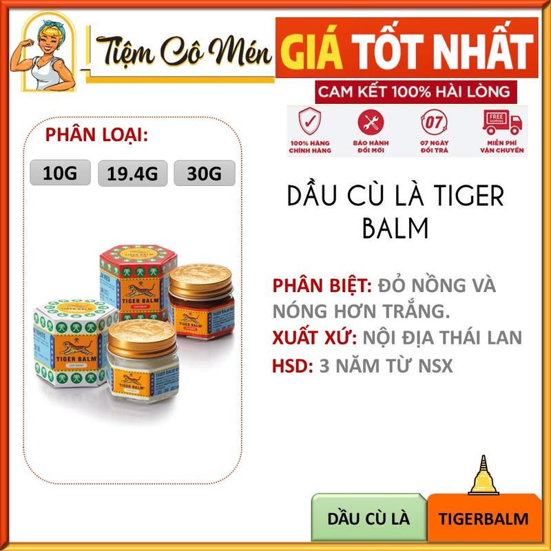 Dầu Cù Là Tiger Balm Thái Lan