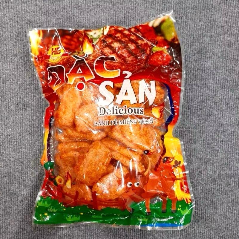 Bánh Pò Miếng Đặc Sản Cay Cay Ngọt Thơm Ngon Khó Cưỡng Gói to 380g Snack Ăn Vặt