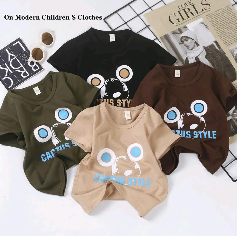 Kaos import tebal Cwe-Cwo baby-4t 2