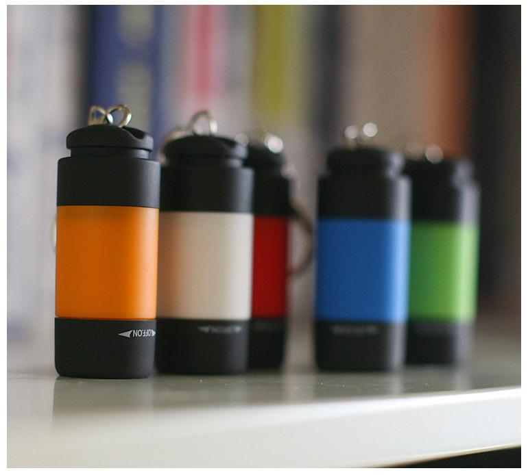 Product Introduction of Mini LED Flashlights 2-Pack, Portable Multi-Function USB Rechargeable Lights for Decoration, Non-Waterproof Nickel Battery Powered Torch, ≤36V Operation with 55mAh Capacity - Keychain Included 3