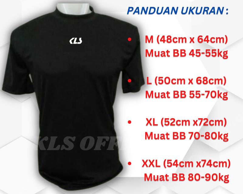 Product Introduction of Gym Baselayer Lengan Pendek Short Sleeve Hitam Putih, Manset Baju Olahraga Pria Futsal Basket Fitness Sepakbola Kaos Pakaian Sport 0