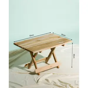 Murah! Meja Belajar Lipat Kayu Jati Asli/Meja Laptop/Meja Untuk Kerja