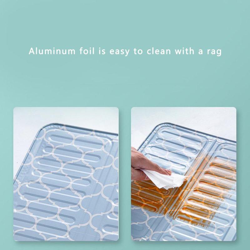 Product Introduction of Foldable Splash Guard for Frying Pan, 1 Count Heat Resistant Oil Splatter Guard, Kitchen Splash Guard, Kitchen Utensils & Gadgets 3