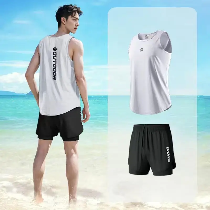 Baju Renang, Sut Lelaki, Seluar Renang, Anti-Kebencian, Sesuai untuk Mata Air Panas, Nipis, Cepat Kering, Sesuai untuk Lelaki dan Lelaki, Ketibaan Baru Outdoor Sport