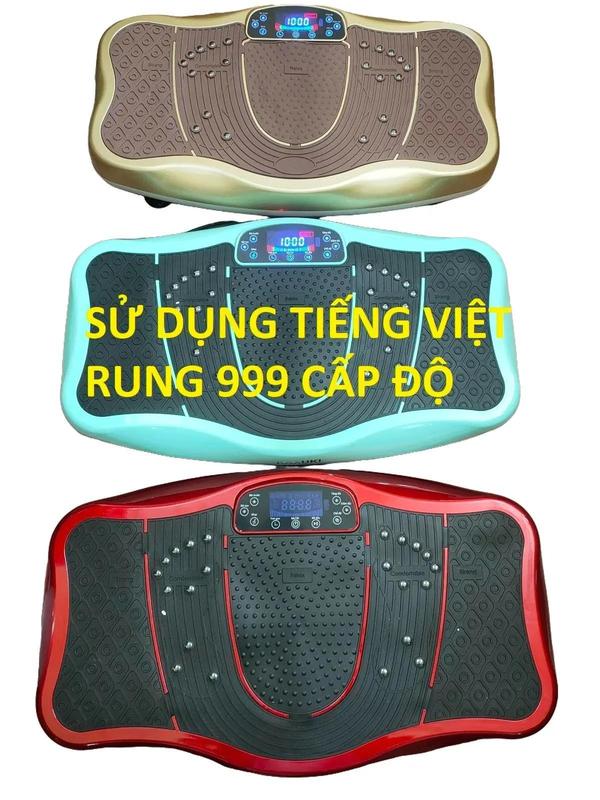Máy Tập Toàn Thân 999 Cấp Độ Rung K6 Sử Dụng Tiếng Việt Có Nghe Nhạc, Bluetooth, gym, massage, led Máy Massage