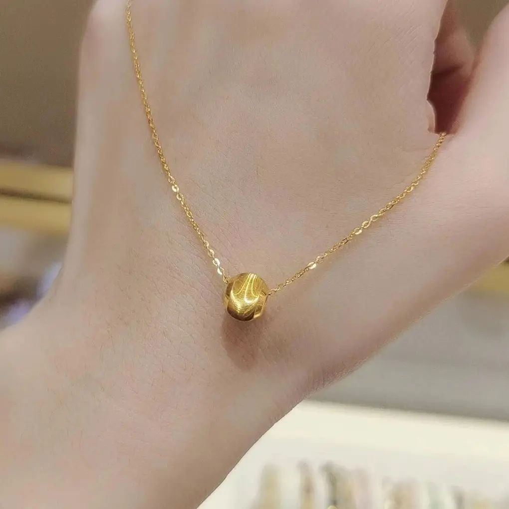 Cat Eye Gemstone Necklace - Gold Wealth-Attracting Pendant, Adjustable Chain