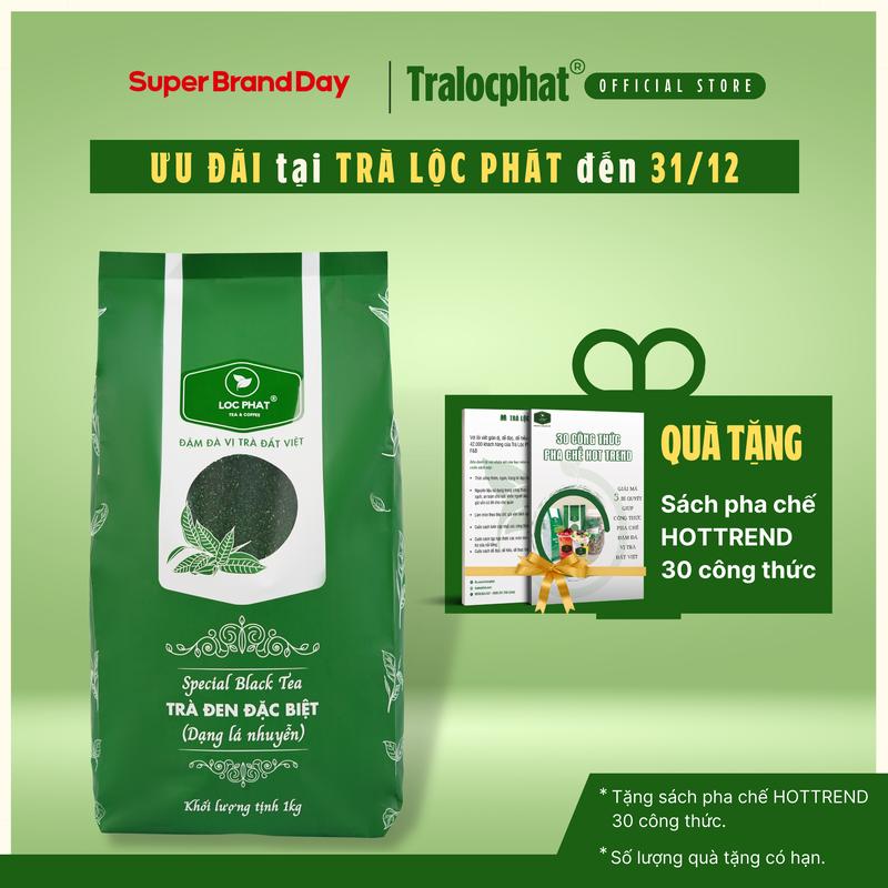 Trà Đen Đặc Biệt Lộc Phát Lá Nhuyễn - 1KG - Nguyên Liệu Dùng Để Pha Chế Đồ Uống