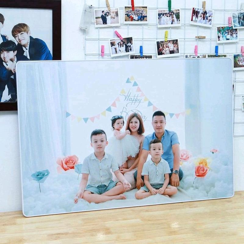 Ảnh Tráng Gương 60x90 in ảnh cưới + ảnh gia đình 2