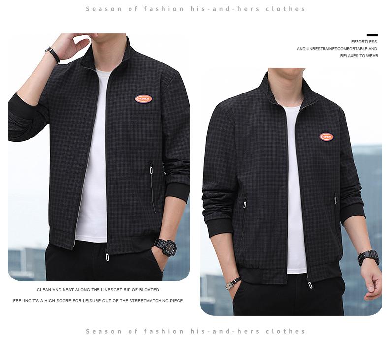Product Introduction of Áo Khoác, Nam, Thích Hợp Cho Nam Thanh Niên Và Trung Niên, Phong Cách Mùa Thu, Cổ Chân Đế, Thường Ngày, Baita Đơn Giản, Hàng Nhà Máy Bán Buôn, Thích Hợp Cho Nhân Viên Cũ Xã Hội, Sản Xuất Tinh Tế Đảm Bảo Chất Lượng 21